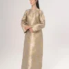 AURÉLIS - Luminous Gold Maxi Dress Gold | Signature Collection - Thumbnail Image 2