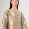 AURÉLIS - Luminous Gold Maxi Dress Gold | Signature Collection - Thumbnail Image 4