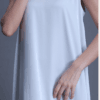 ROYAL - Doha Silk Inner Dress I Sage Green - Thumbnail Image 6