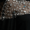 Gardania Tulle Lace Long Sleeve Dress Black | prive - Thumbnail Image 5