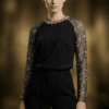 Virelle Top & Flared Trouser Set - Thumbnail Image 3