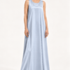 ROYAL - Doha Silk Inner Dress I Sage Green - Thumbnail Image 1