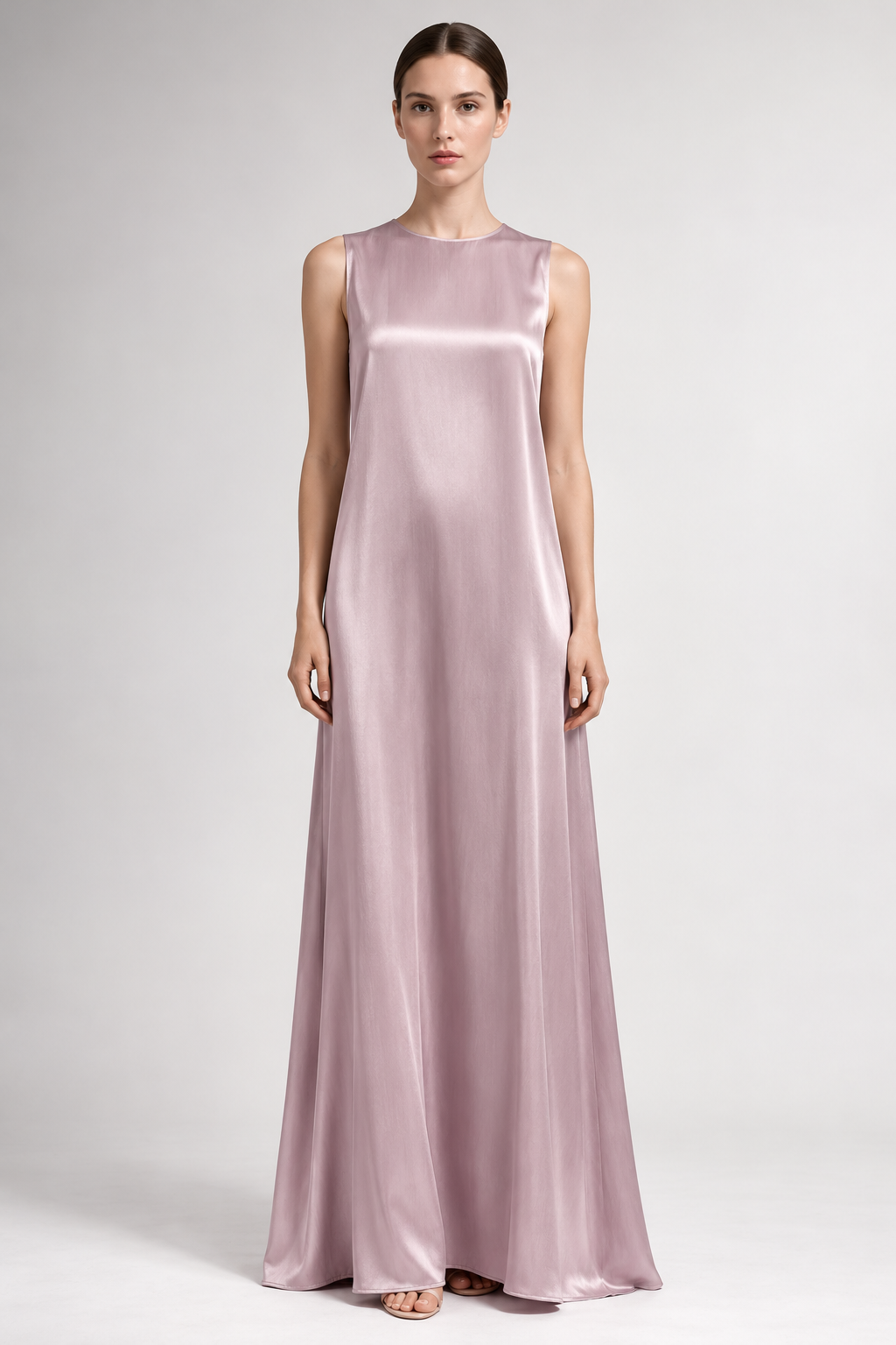 Minimalist Inner Dress - Silver Mauve - Image 4