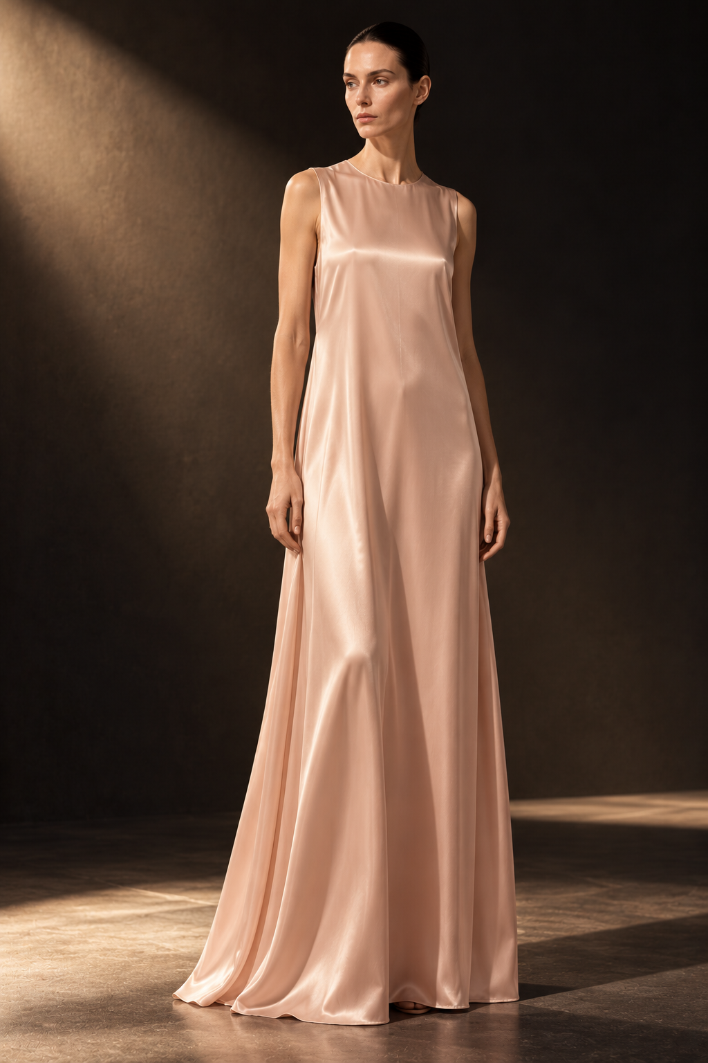 Minimalist Inner Dress - Nude - Image 6