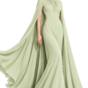 ALLURE CAPE GOWN - Thumbnail Image 5