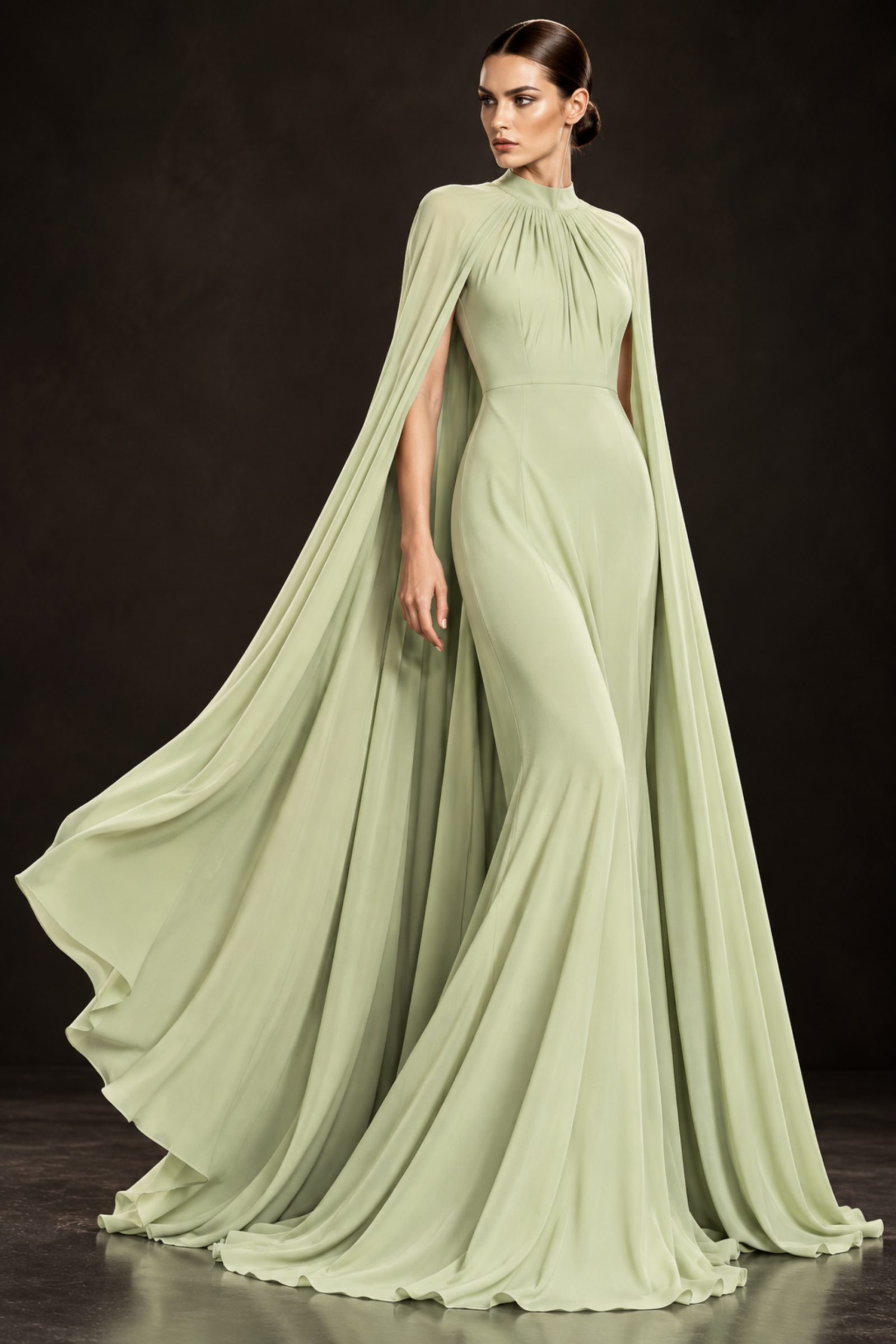 ALLURE CAPE GOWN - Image 2