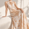 AURELLE ORGANZA SILK DRESS - Thumbnail Image 1