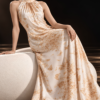 AURELLE ORGANZA SILK DRESS - Thumbnail Image 5